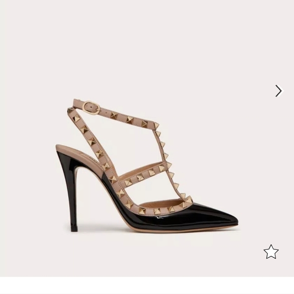 VALENTINO ROCKSTUD 100MM NERO POUDRE - Picture 4 of 8